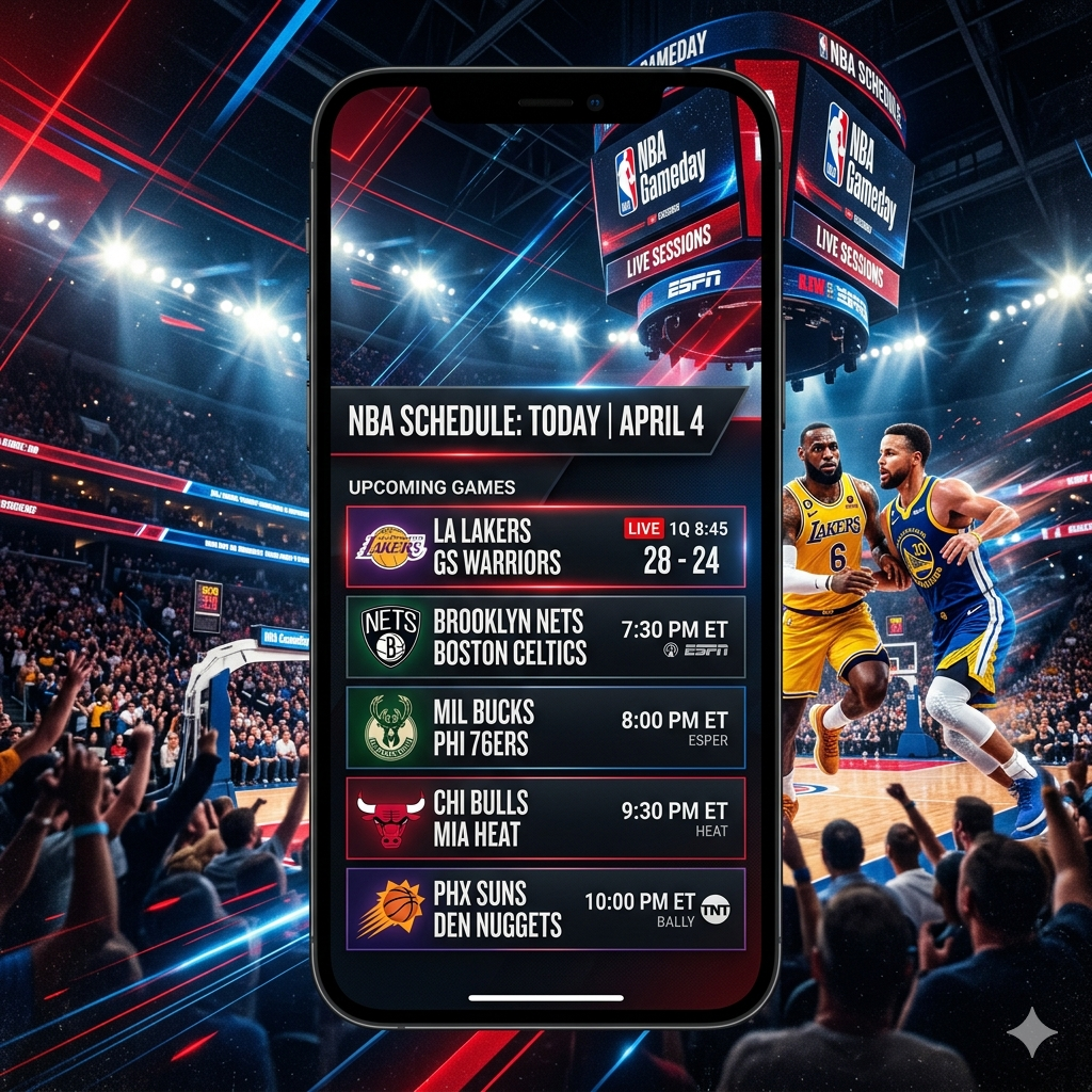 NBA Schedule Today Games, Times & TV Channels