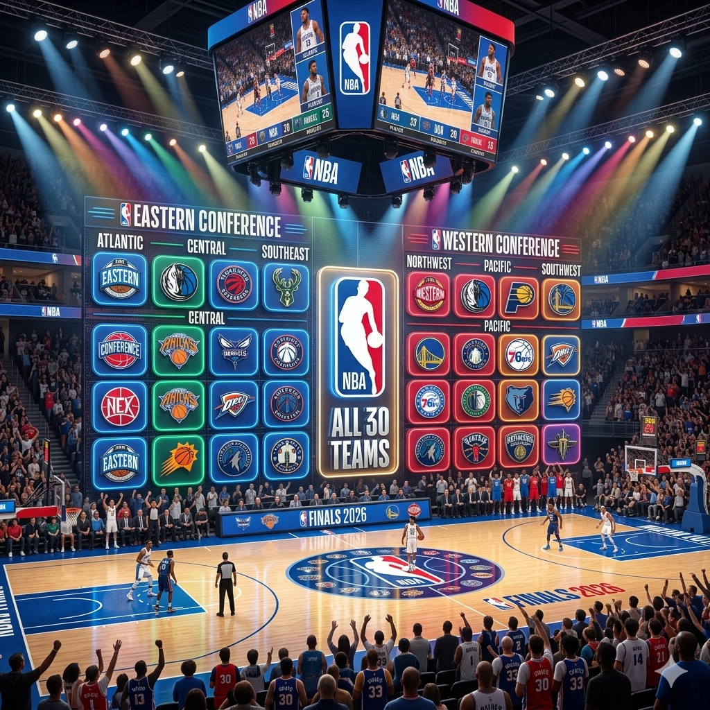 NBA Teams List and Guide All 30 Teams Explained in Simple Words