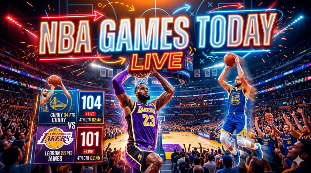 NBA Games Today Live: Watch & Stream Every Game