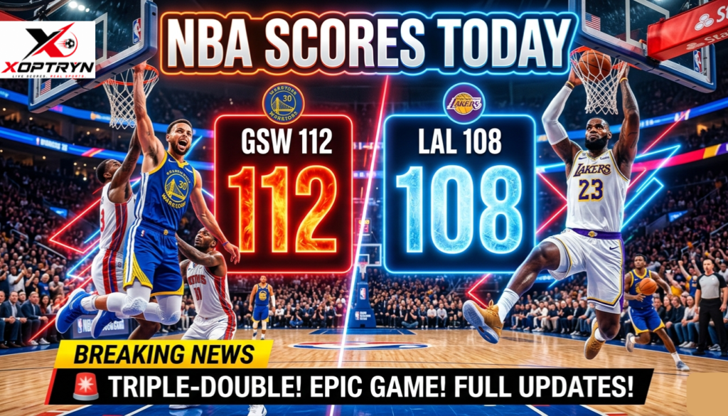 NBA Scores Today: Live Results and Game Updates